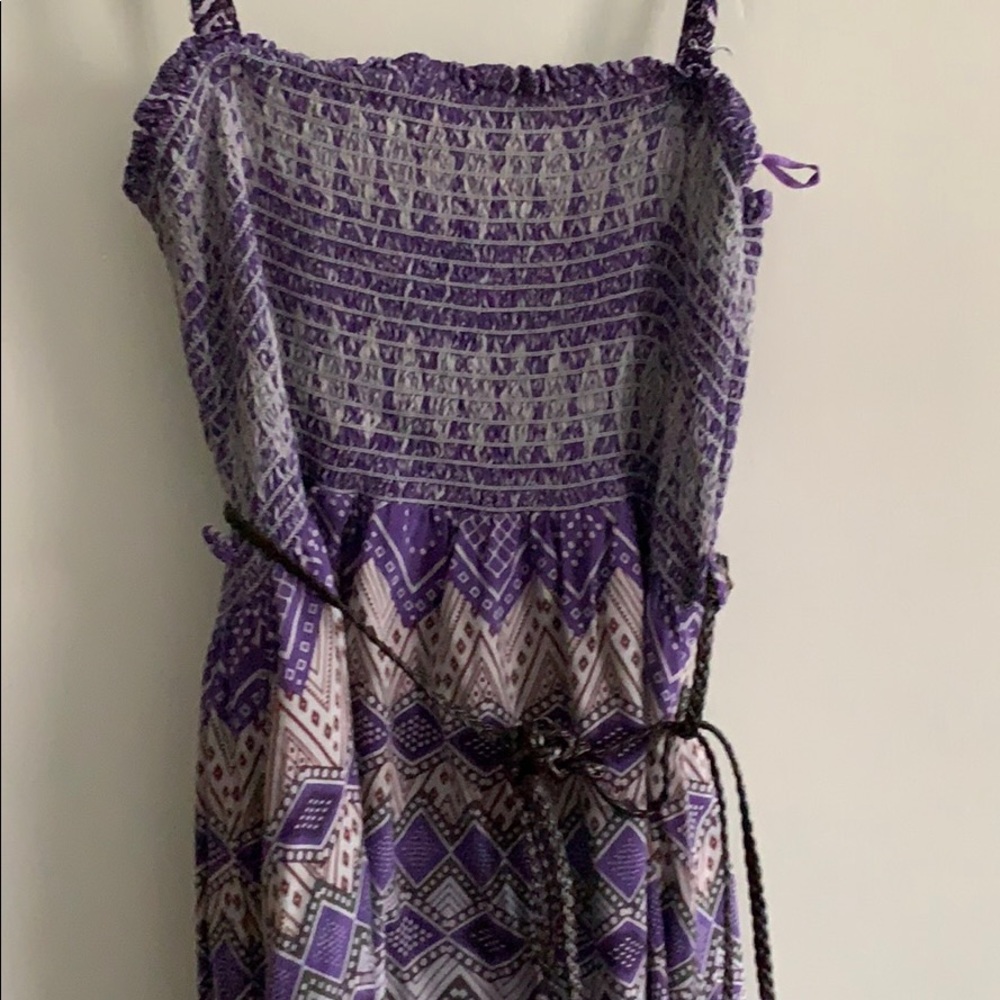 Long purple sundress M